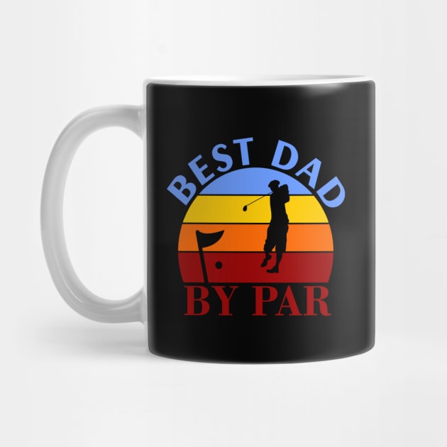 Best Dad Golf By Par by Shop Ovov